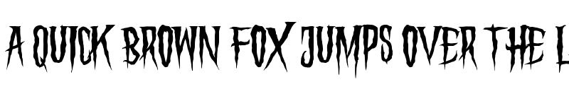 Preview of Hungry Hunters Regular font