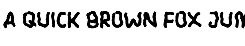 Preview of Hunting Night Regular font