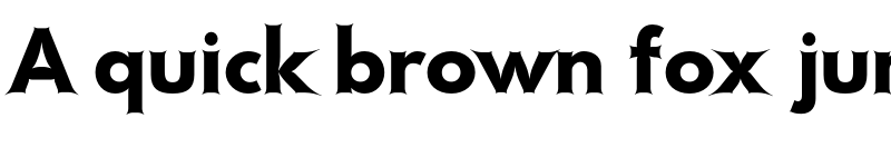 Preview of Hussar Szturm font