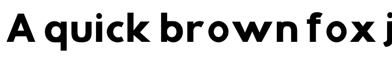 Preview of Hussar Wysoki Bold font