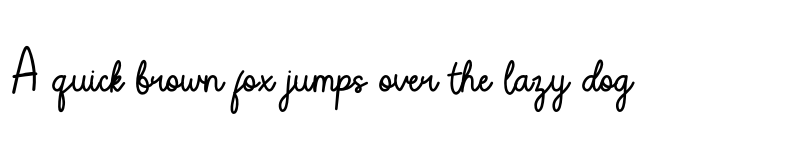 Preview of Husterican Trial Regular font