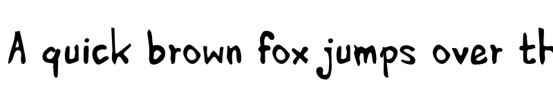 Preview of HVD Edding 780 Normal font