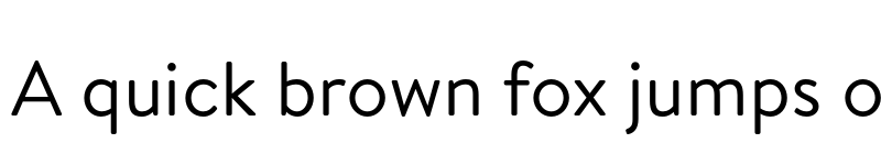 Preview of HvDTrial Brandon Text Regular font