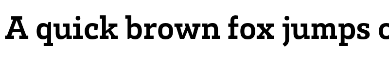 Preview of HvDTrial Brix Slab Bold font