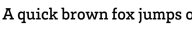 Preview of HvDTrial Brix Slab Medium font