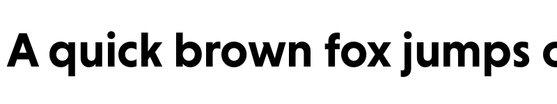 Preview of HvDTrial Niveau Grotesk Bold font