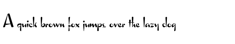 Preview of HWT Bon Air Regular font