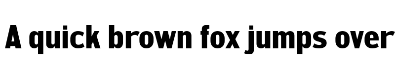 Preview of HWT Unit Gothic 719 font