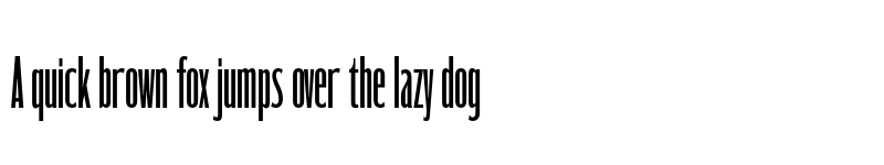 Preview of HWT Unit Gothic 722 font