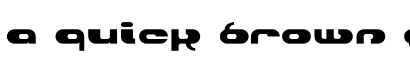 Preview of Hydro Regular font