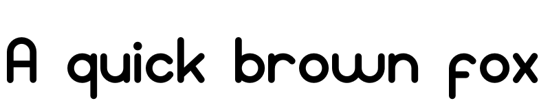 Preview of Hymala Regular font