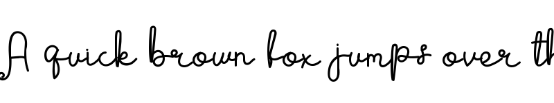 Preview of Hype Regular font