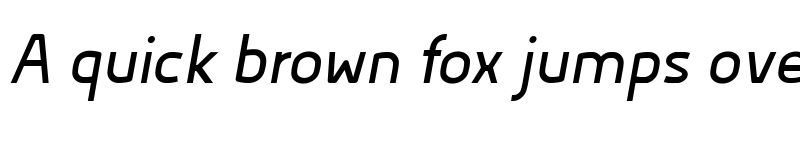 Preview of Hyperjump Bold Oblique font