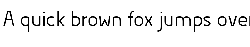 Preview of Hyperjump Regular font