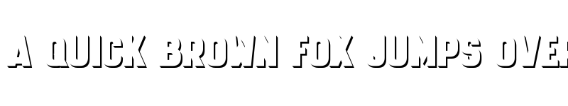 Preview of HyperSuper Regular3D font