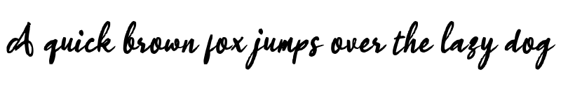 Preview of i Inari Spicey Regular font