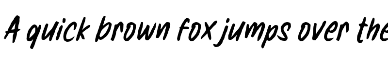 Preview of i Ink Puppet Regular font