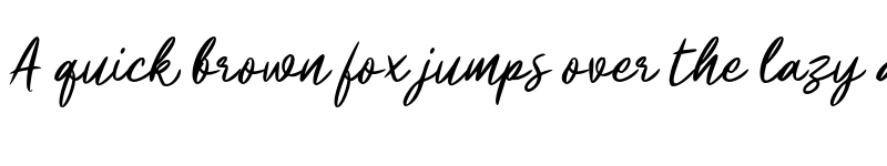 Preview of i Interview Script Regular font