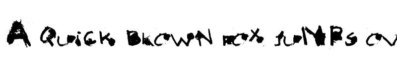 Preview of I love Grunge Regular font