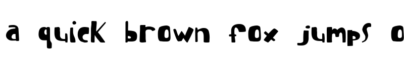 Preview of I suck at golf Regular font