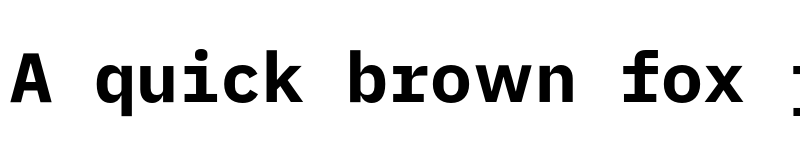 Preview of iA Writer Duospace Bold font