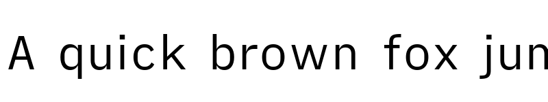 Preview of iA Writer Quattro S Regular font