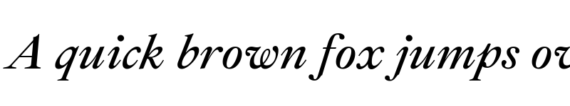 Preview of Ibarra Real Nova SemiBold Italic font