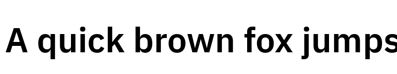 Preview of IBM Plex Sans Arabic SemiBold font