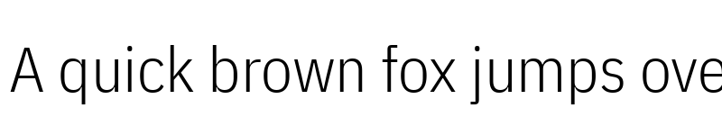 Preview of IBM Plex Sans Condensed Light Regular font