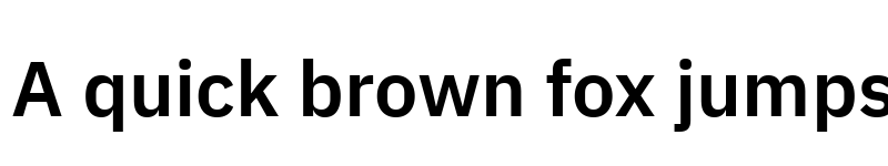 Preview of IBM Plex Sans Devanagari SemiBold font