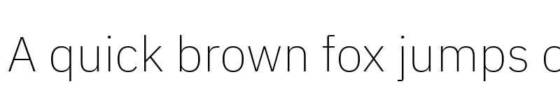 Preview of IBM Plex Sans ExtraLight Regular font