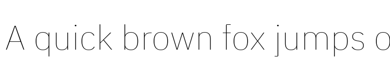 Preview of IBM Plex Sans Hebrew Thin font