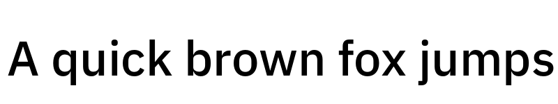 Preview of IBM Plex Sans Thai Looped Medium font