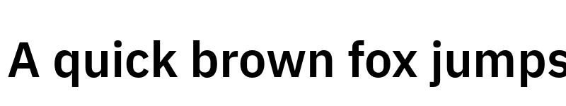 Preview of IBM Plex Sans Thai Looped SemiBold font