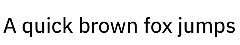 Preview of IBM Plex Sans Thai Looped Text font