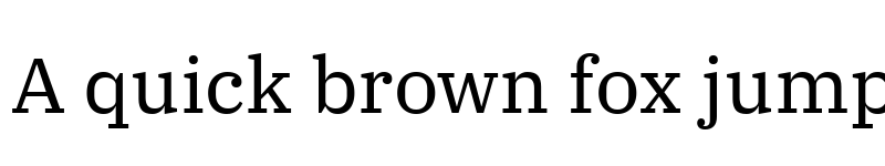 Preview of IBM Plex Serif Regular font
