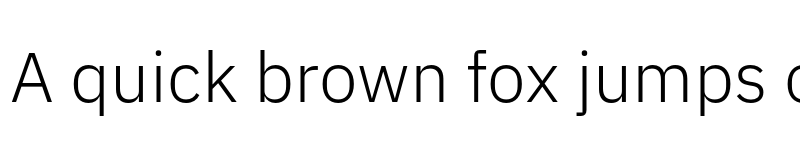 Preview of IBM Plex Thai Light font