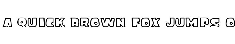 Preview of ice age font Regular font