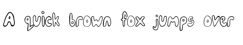 Preview of IceCreamParty Regular font