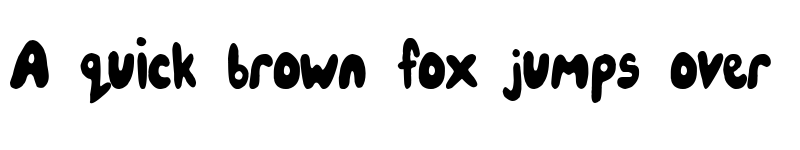 Preview of IceCreamPartySolid Solid font