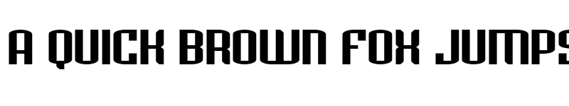 Preview of Icewave Wide Regular font