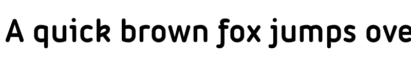 Preview of Iconic Trial Bold font