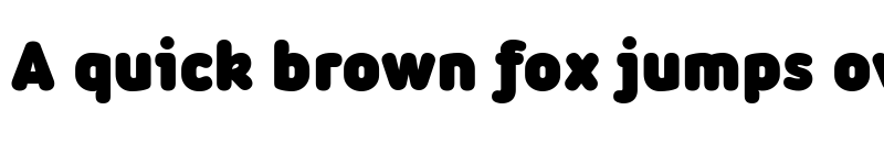 Preview of Iconica Heavy Regular font