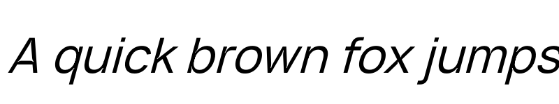 Preview of ID Grotesk Trial Italic font