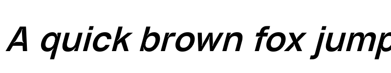 Preview of ID Grotesk Trial Semibold Italic font