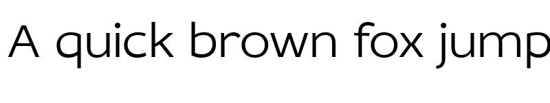 Preview of Idealist Sans Light font