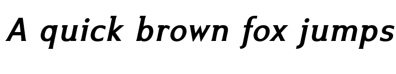 Preview of Ikarius ADF No2 Std Bold Italic font