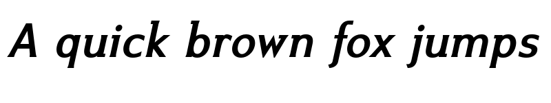 Preview of Ikarius ADF Std Bold Italic font