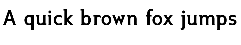 Preview of Ikarius ADF Std Bold font