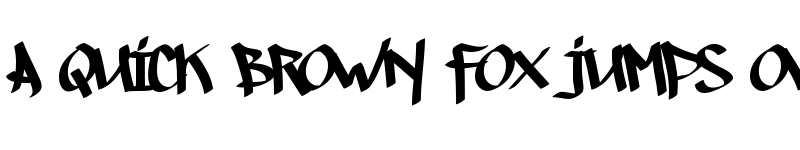 Preview of IllegalEdding Regular font